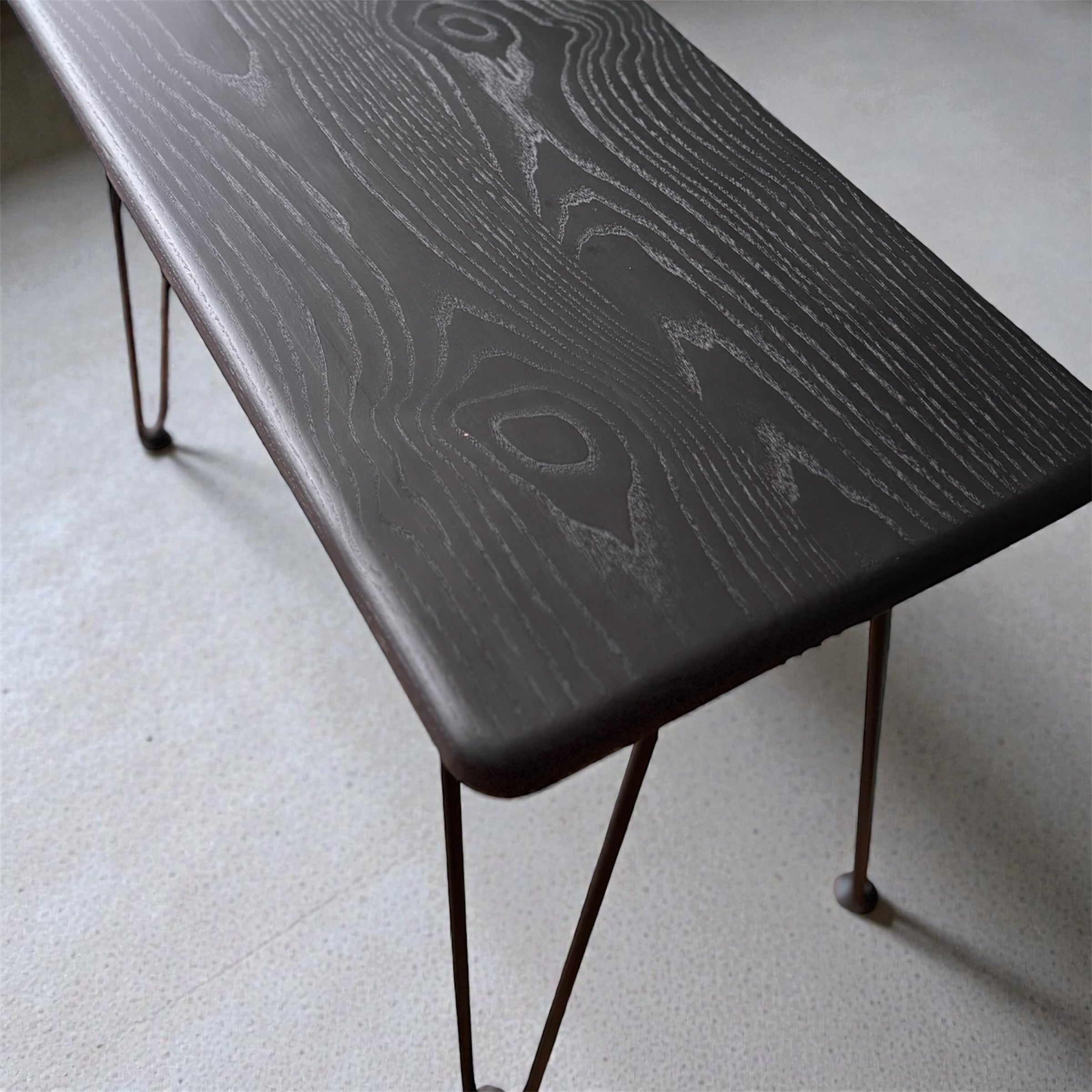 Breck Solid Wood Side Table – Modern Handmade End Table for Living Rooms