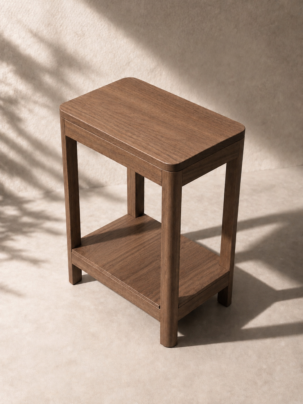 Sopris Side Table | Solid Wood Modern Accent Table – Handcrafted in Colorado
