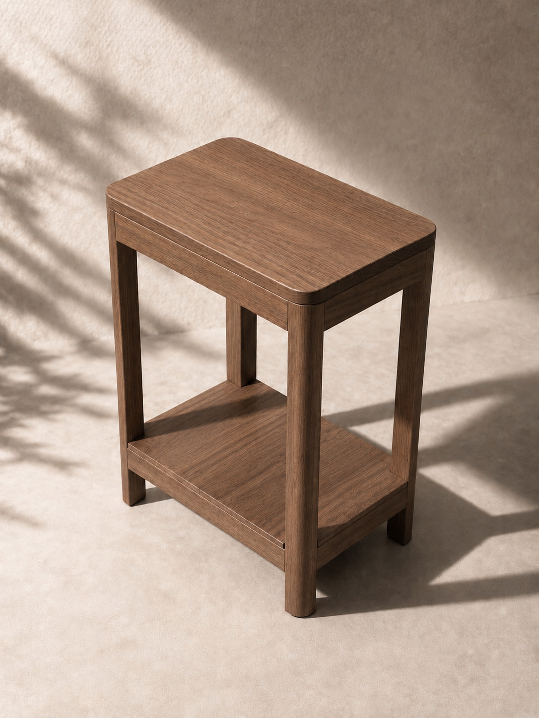 Sopris Side Table | Solid Wood Modern Accent Table – Handcrafted in Colorado