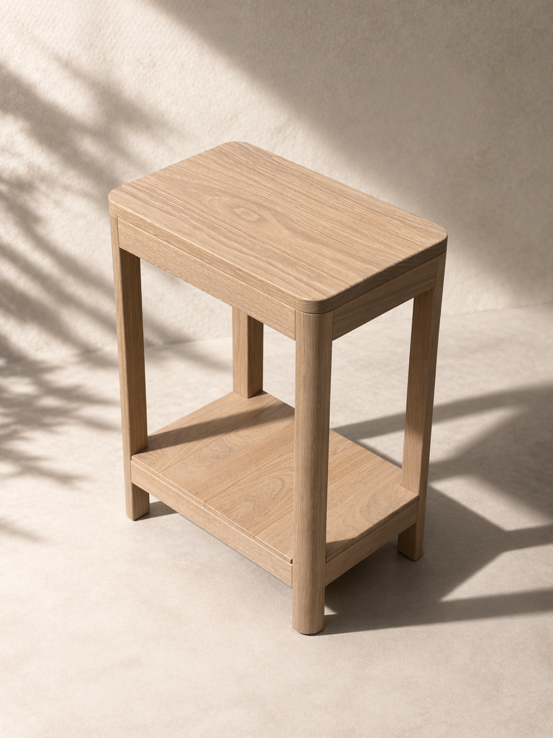 Sopris Side Table | Solid Wood Modern Accent Table – Handcrafted in Colorado