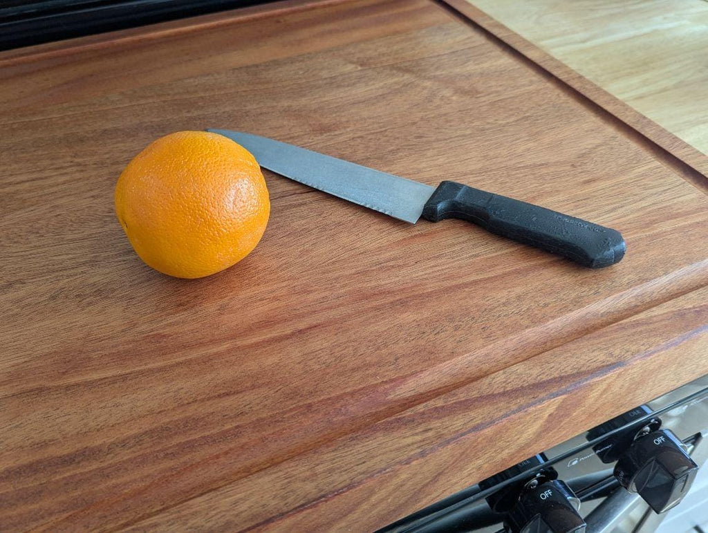 Mahogany Stove Cover | Stove Cover Cutting Board and Tray | Black Walnut Noodle Board