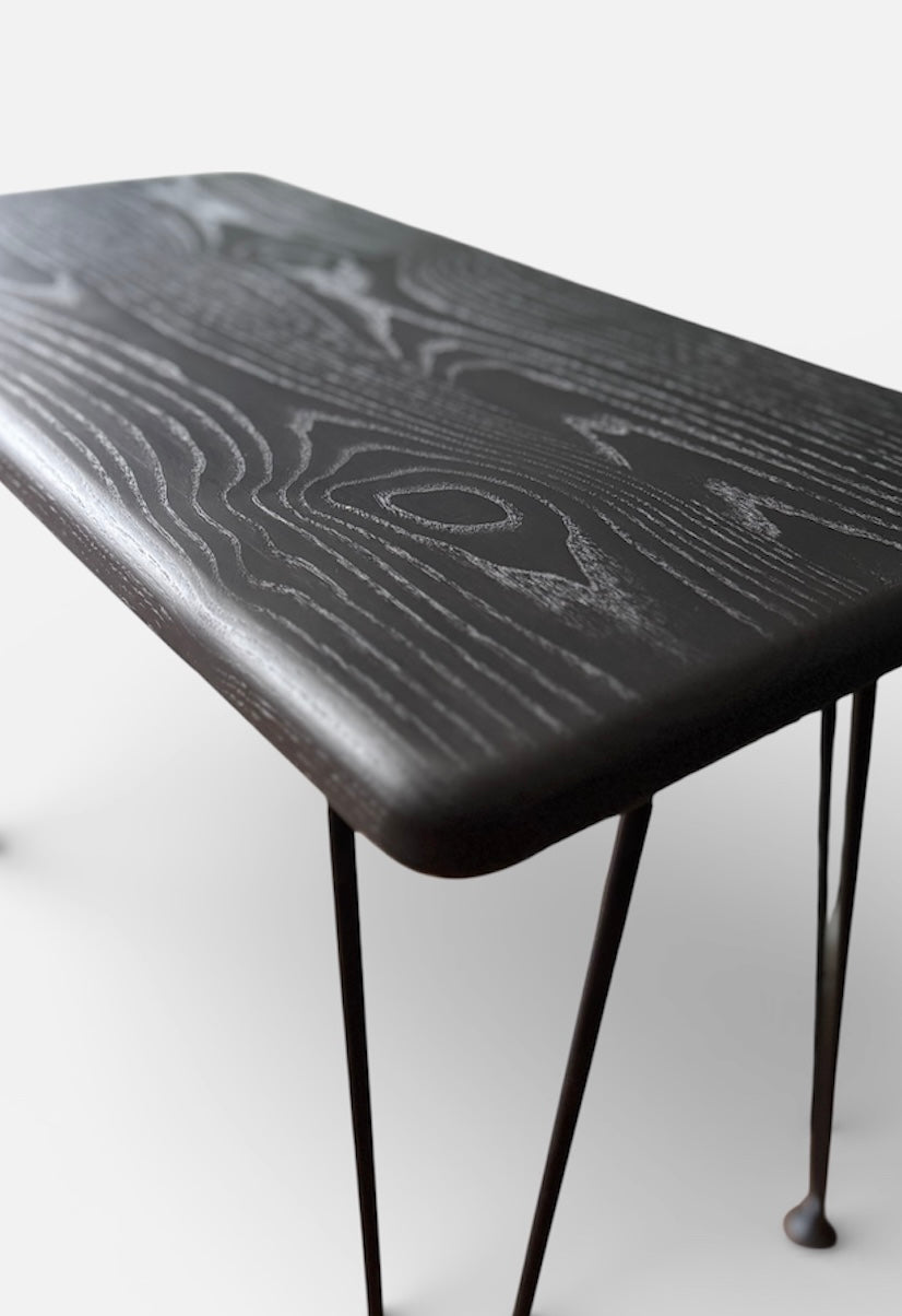 Breck Solid Wood Side Table – Modern Handmade End Table for Living Rooms