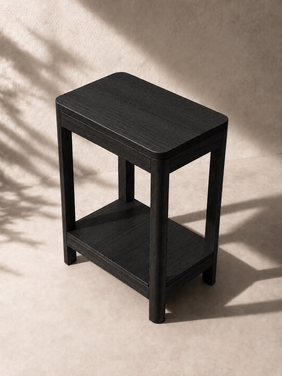 Sopris Side Table | Solid Wood Modern Accent Table – Handcrafted in Colorado