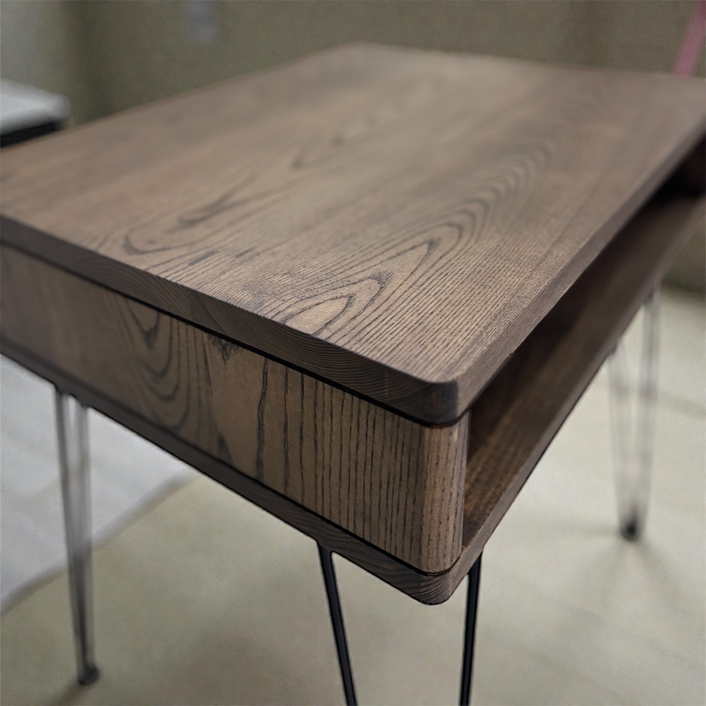 Wooden Bedside Table | Mid Century Bedside Table | Modern Side