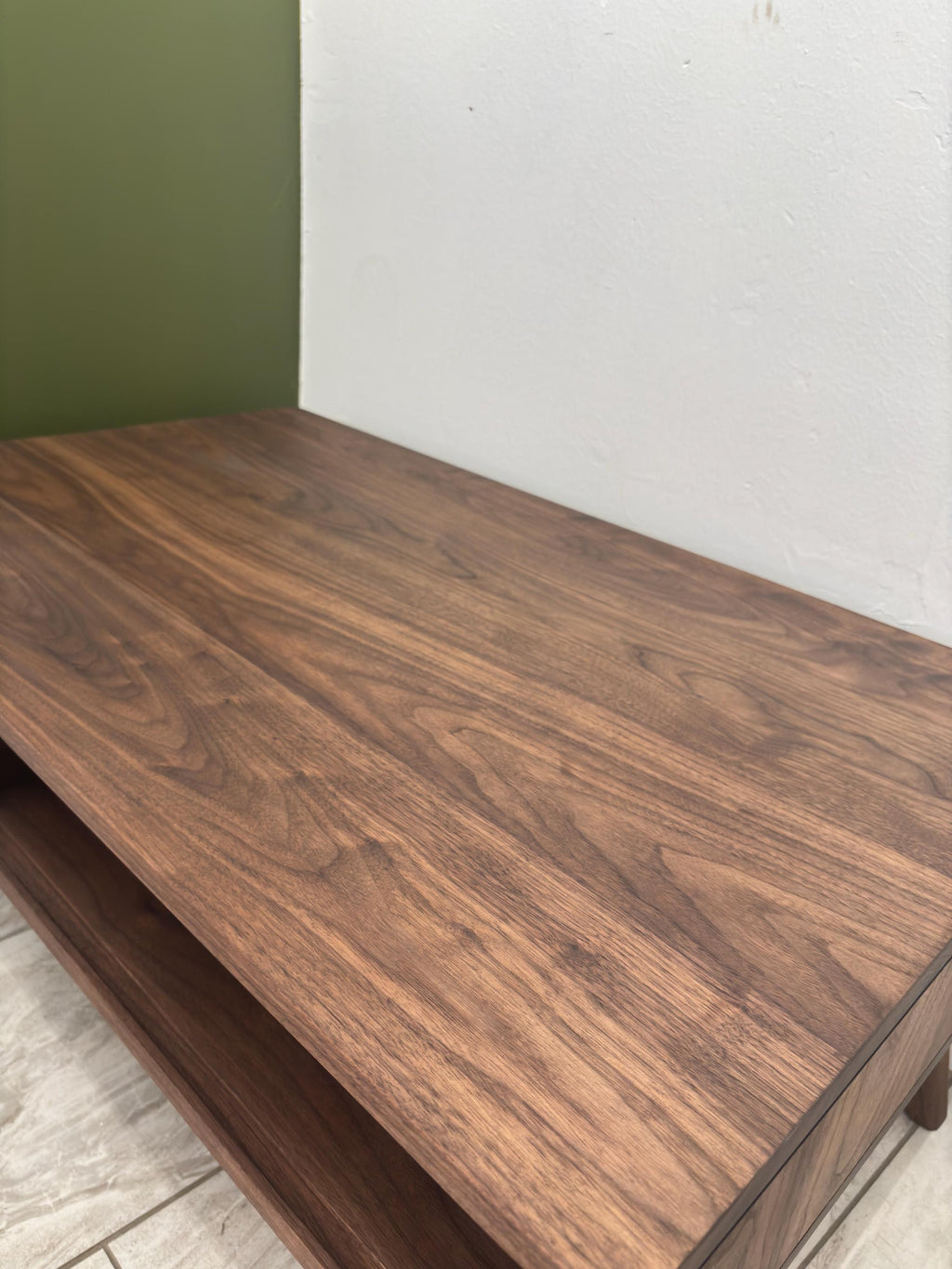 Solid Walnut Coffee Table | All Wood Joinery High End Table | Mid Century Modern Coffee Table