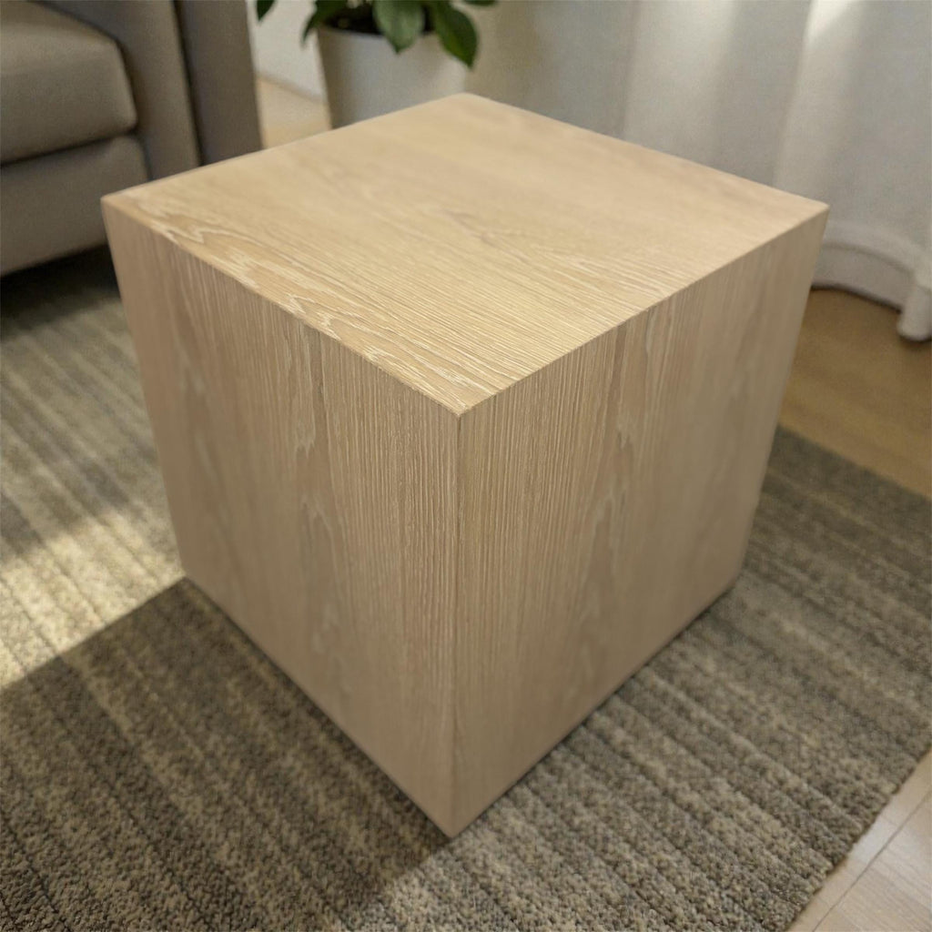 Mid Century Side Table | Wooden End Table | Minimalist Side Table | Farmhouse End Table